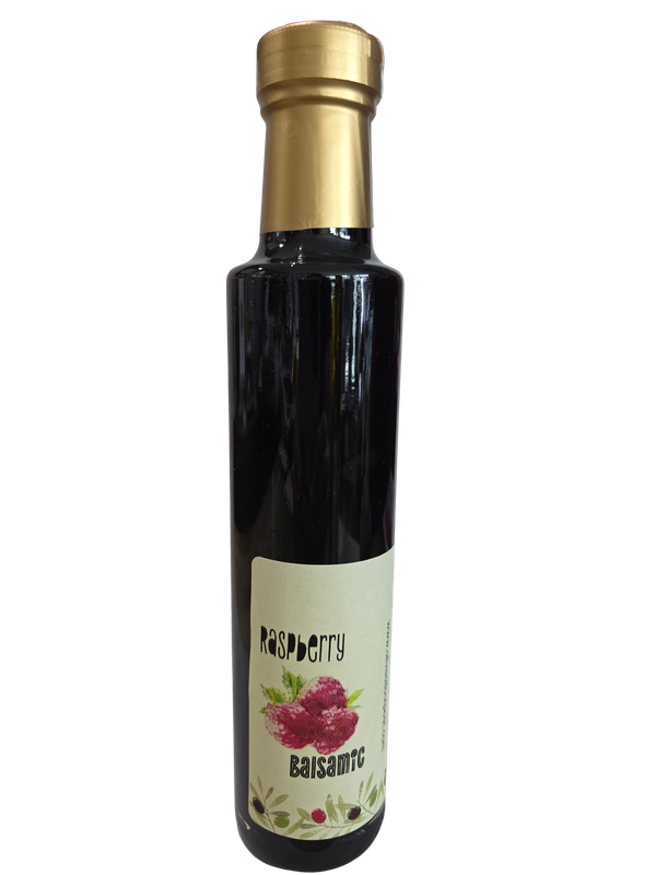 Artisan Raspberry Balsamic Vinegar – Ideal for Cheese, Greens &amp; Desserts
