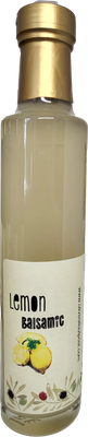 Italian Lemon Infused Balsamic – Zesty Gourmet Condiment for Salads, Seafood &amp; Marinades – All-Natural,  Artisan Blend  250ml