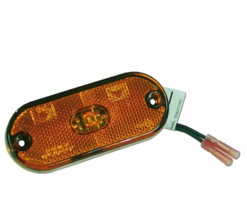 Luce Ingombro Laterale arancione Flatpoint III LED Camper Caravan