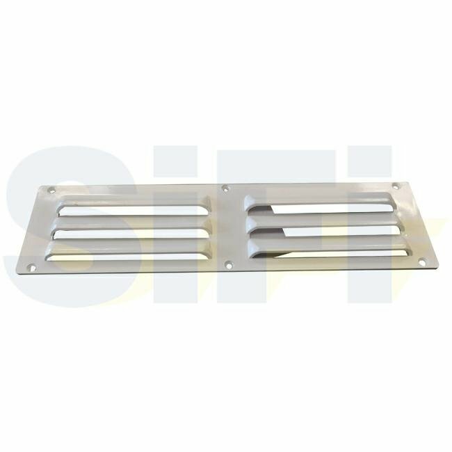 Areatore Esterno Griglia Bianca per porta cellula 250x70 Camper Caravan