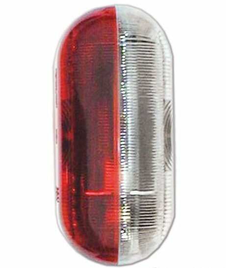 Side marker Luce ingombro Laterale Bianco Rosso Con Lampadina R5WCamper