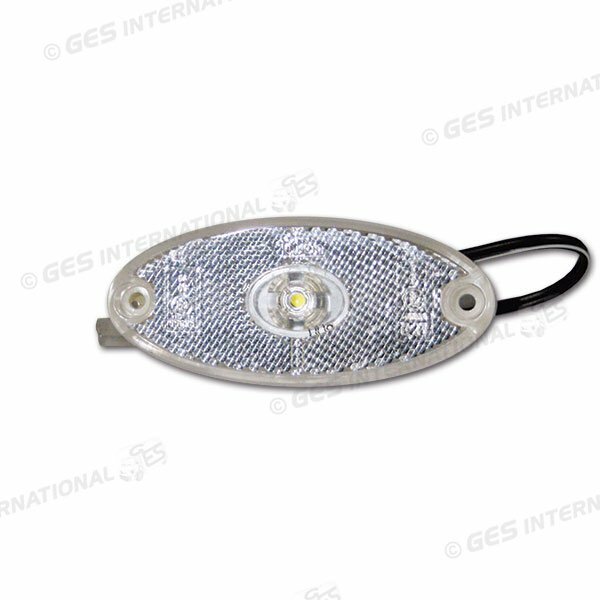Luce indicazione Ingombro Side Marker Anteriore Led Catadiottro Camper