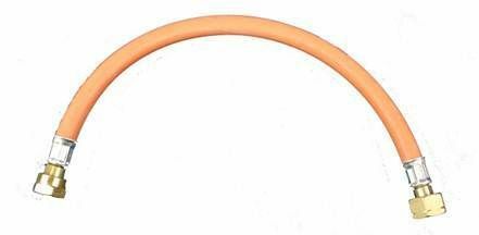 Tubo Gas Raccordo Flessibile 75 CM Manichetta diam 8 mm Camper