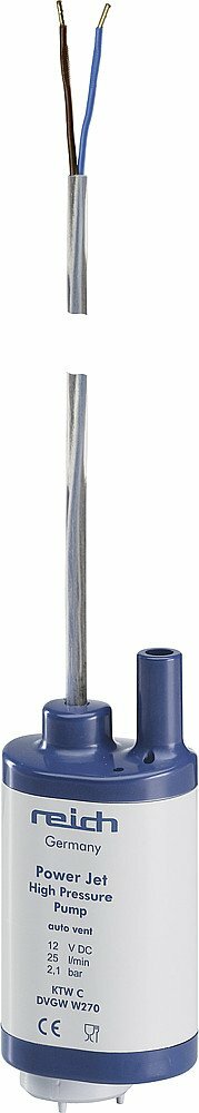 Pompa Acqua immersione Reich Power Jet Plus 25lt/min Camper