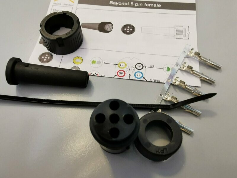Connettori fanali Fanale Posteriore Multipoint
