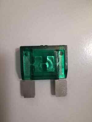 Kit 2 pz. Fusibile MAXIVAL bilama verde da 30A per Camper