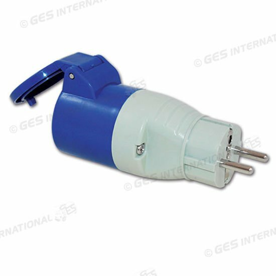Adattatore presa CEE spina schuko Francia Camper