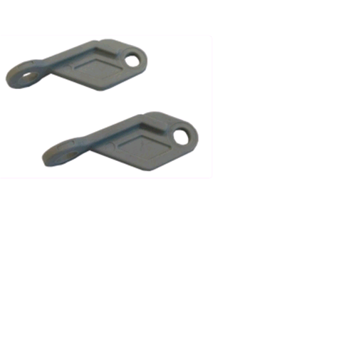 Kit 2 pezzi Linguetta Chiusura Riscontro Porta Frigorifero Thetford Camper