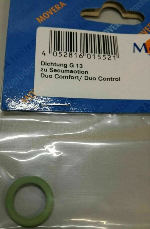 Guarnizione G13 per Tubo gas - la parte che arriva al regolatore Secumotion Duo Comfort Duo Control