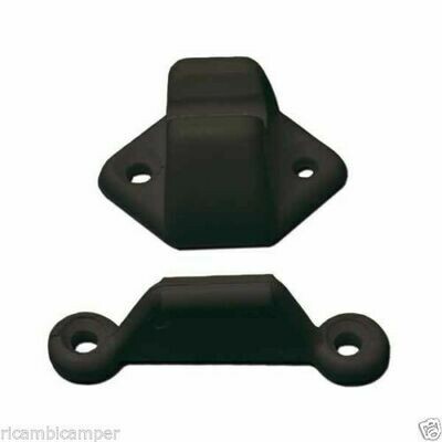 Fermaporta esterno nero camper caravan porta gavone