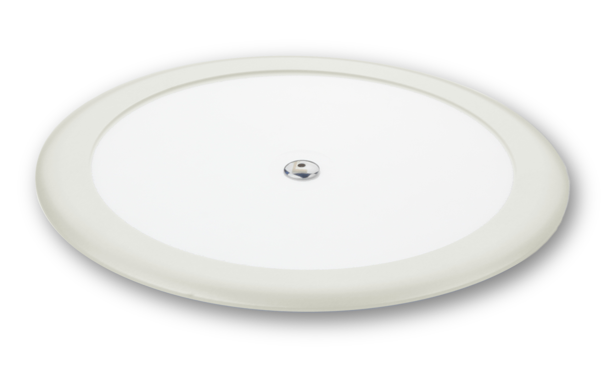 Plafoniera Ultrasottile tonda diam 168mm Bianca con Touch Switch 12V 5W Camper