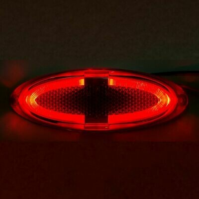 Luce Ingombro Posteriore Led Guida Luce 12V Rossa Camper