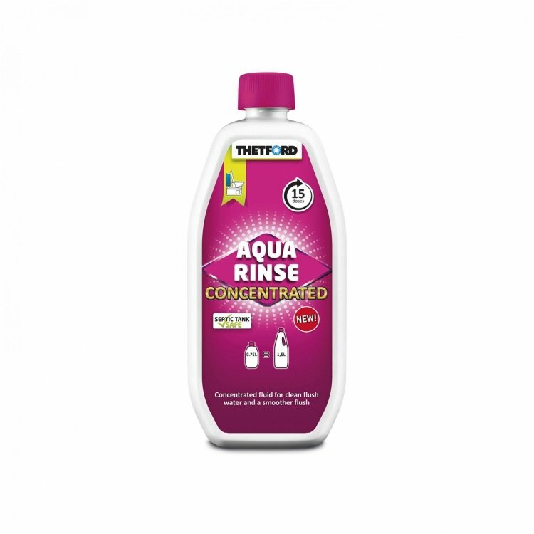 AQUA RINSE CONCENTRATO 0,75 L LIQUIDO THETFORD RISCIACQUO TANK CARAVAN