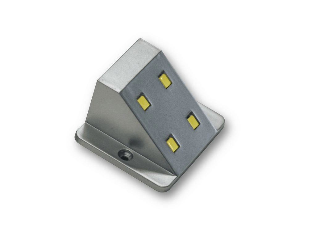 Luce Armadio LED 12V Argento con Interruttore Magnetico 0.8W Camper Caravan