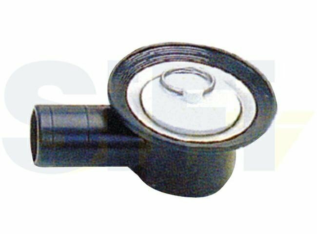 Piletta Valvola di scarico a gomito con filtro 39mm Tappo Lavandino Camper