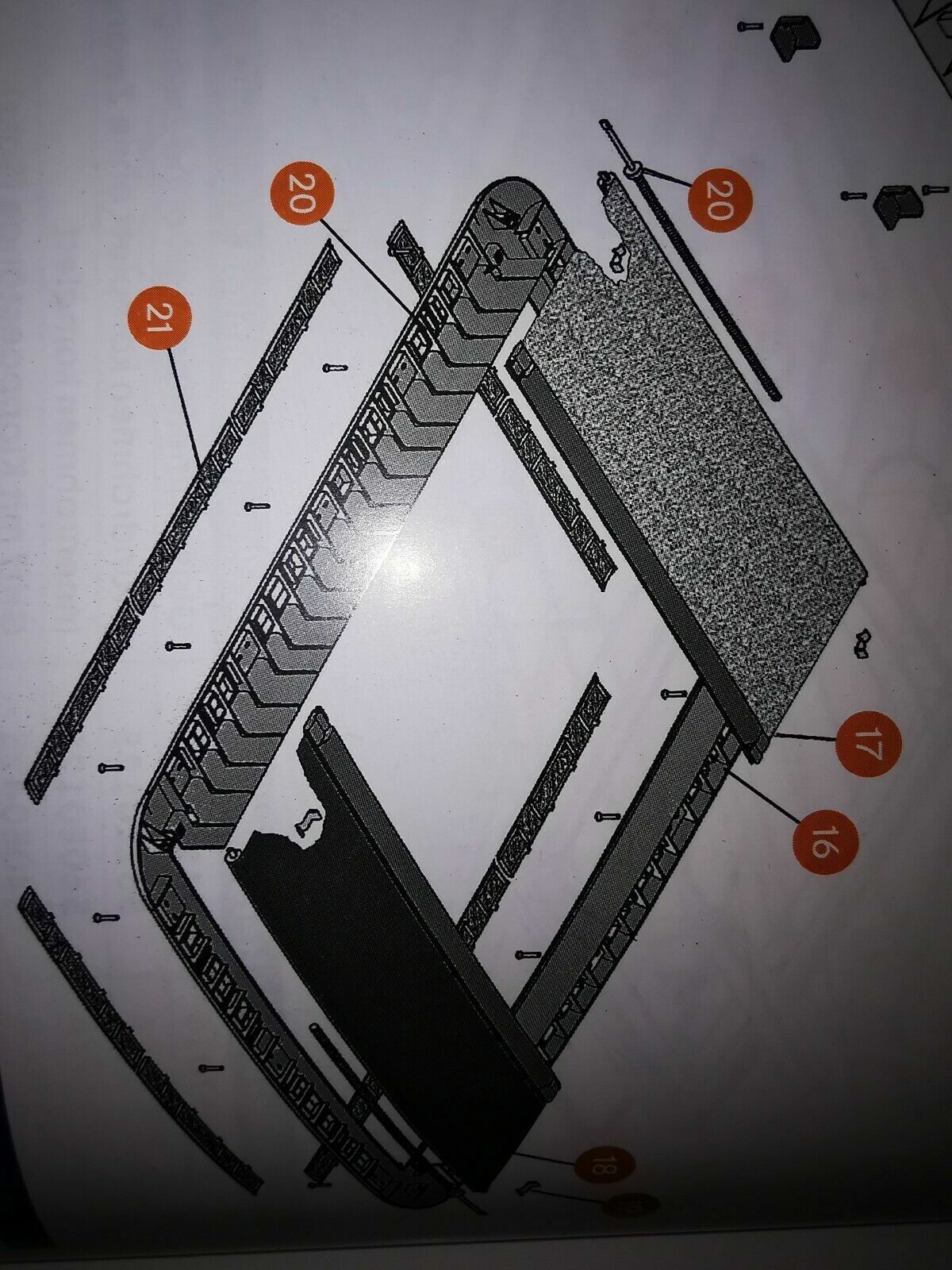 Molla Rastrollo 2000 Zanzariera Obl� panoramico Heki 2 Dometic Camper Caravan