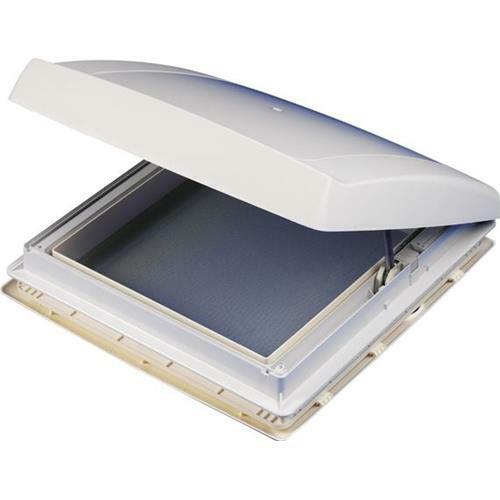 Obl� Vent Omnivent Thule Cupola Bianca completo di Oscurante e Zanzariera Camper