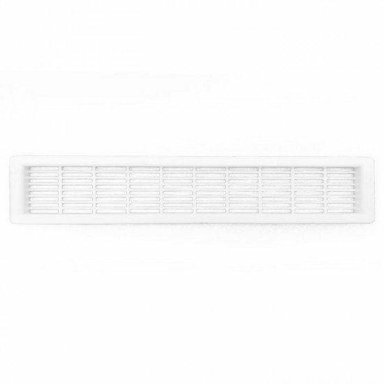 Aeratore Griglia Bianca 180x45 da incasso Sportello Gavone Camper Caravan