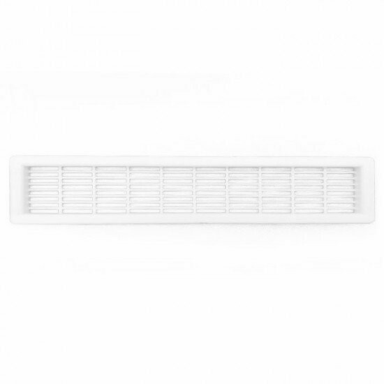 Aeratore Griglia Bianca 180x45 da incasso Sportello Gavone Camper Caravan