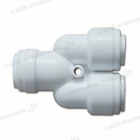 Raccordo rapido a Y Ø 12 mm  tipo John Guest  acqua camper