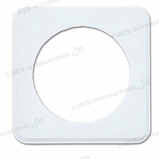 Cornice bianca singola Presa Berker Caravan Camper