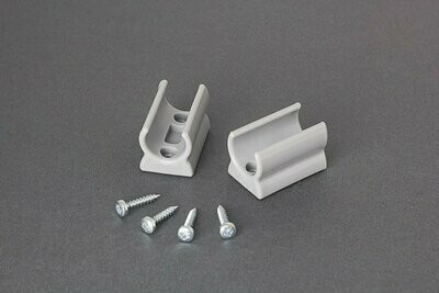 Kit Supporto a parete Asta Manovella Tendalino Veranda Fiamma d.20 Camper