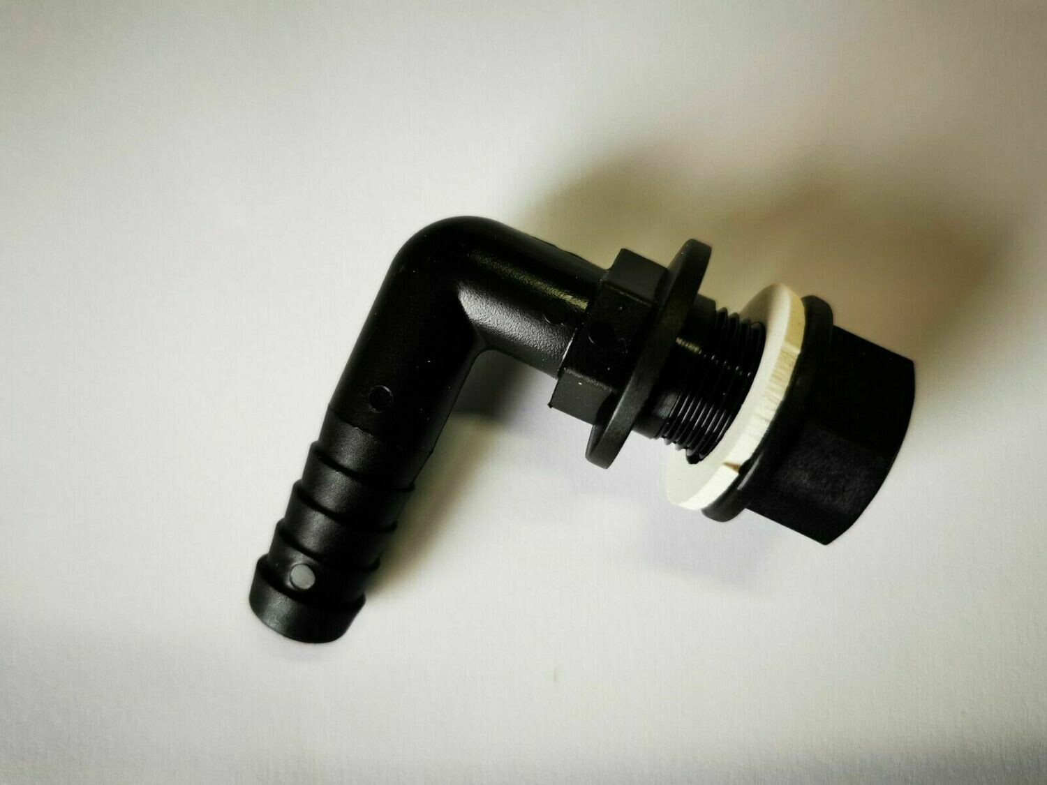 Raccordo completo curvo Ø 13 mm 3/8'' impianto serbatoio acqua camper caravan