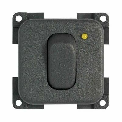 Interruttore MC12N Grigio con Led CBE per Camper