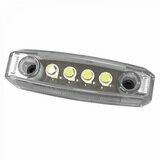 Luce ingombro Frontale 12V a Led Bianco Camper