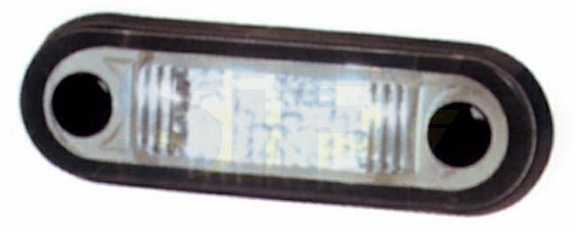 Luce Posizione Bianca Led da incasso Anteriore Side marker Camper Laika Caravan