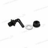 Raccordo completo curvo Ø 10 mm 3/8'' serbatoio acqua camper