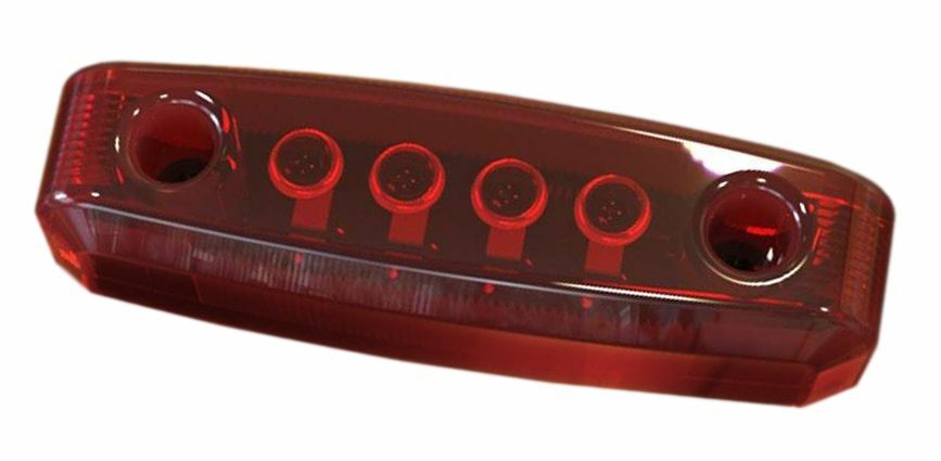 kit 2 Luce ingombro posteriore a led rosso 12V Jokon Camper Rimor