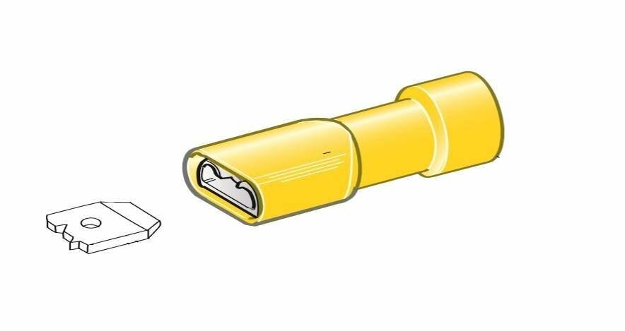 MTA - CAPICORDA PREISOLATO F630 GIALLO - Officina