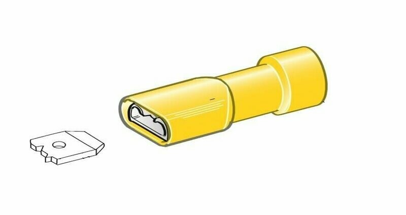 MTA - CAPICORDA PREISOLATO F630 GIALLO - Officina