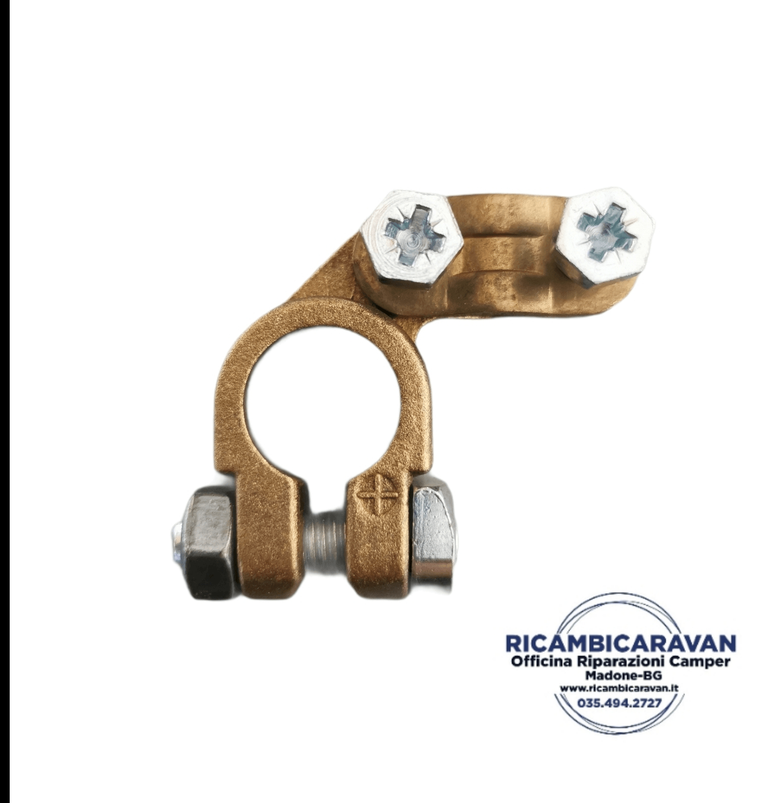 Morsetto batteria Negativo per cavo 16/35 mm - Officina