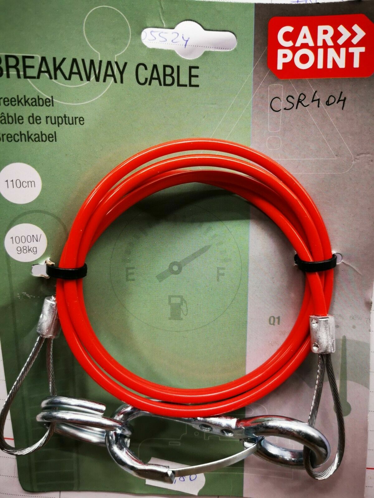 Cavo di Sicurezza Malfunzionamento Gancio per Rimorchio Caravan Roulotte Rulota