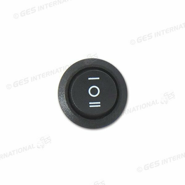 Interruttore Unipolare 15A 12 V Ø 20 mm ON-OFF-ON Commutatore