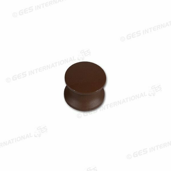 Pulsante marrone per serratura push lock bagno armadio