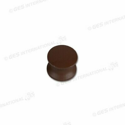 Pulsante marrone per serratura push lock bagno armadio