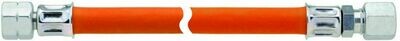 Tubo Gas Raccordo Flessibile 80 cm diam.10mm Regolatore