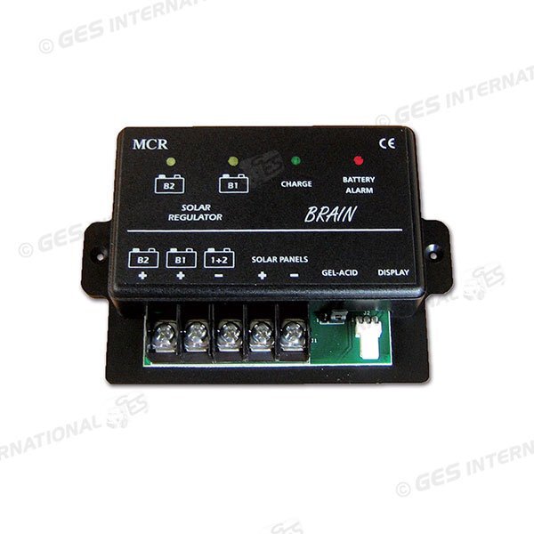 Regolatore carica due batterie Brain 20A Camper