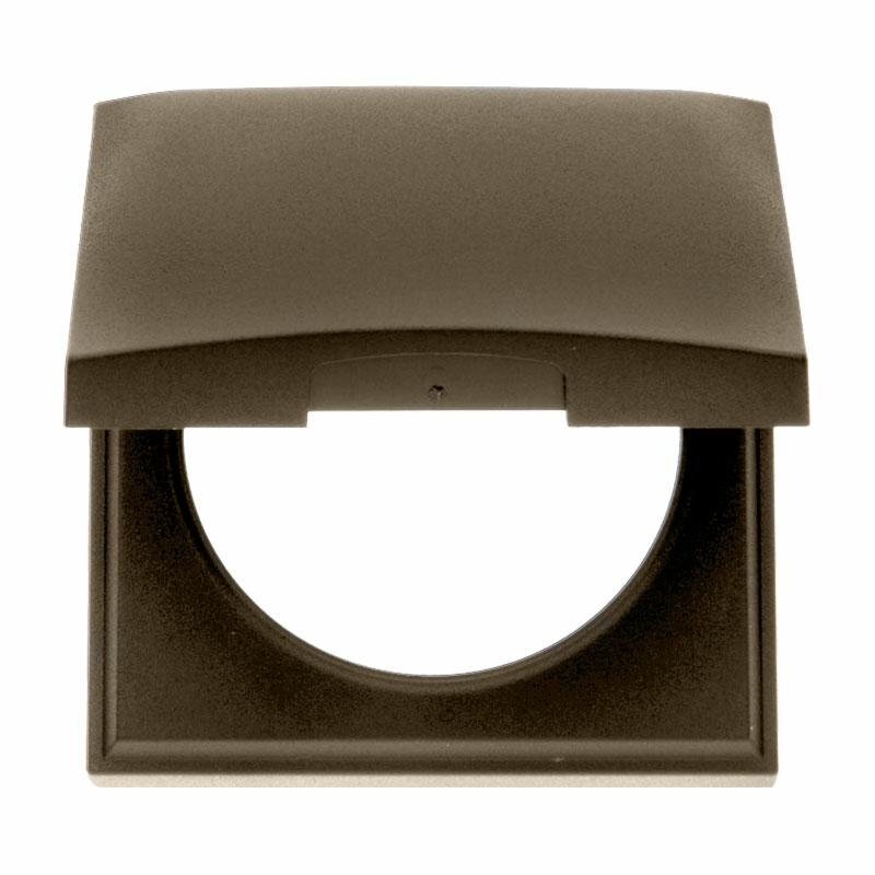 BMAP Cornice con coperchio Berker Marrone 60x60mm