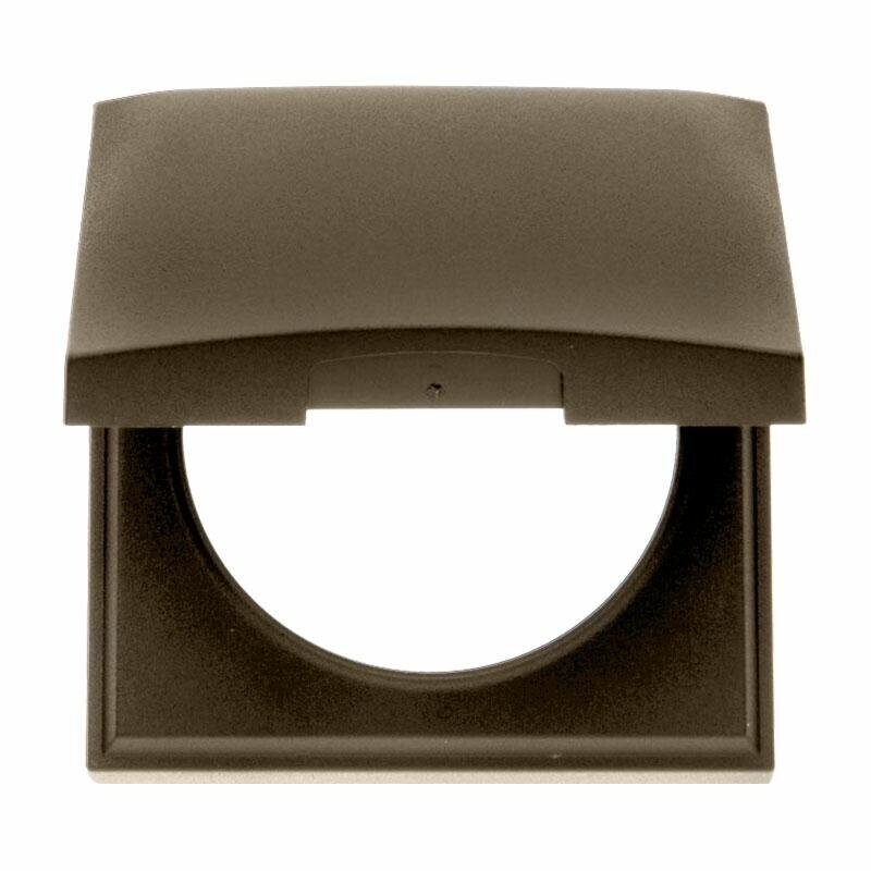 BMAP Cornice con coperchio Berker Marrone 60x60mm