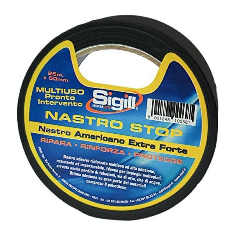 Nastro americano Pronto Intervento colore Nero