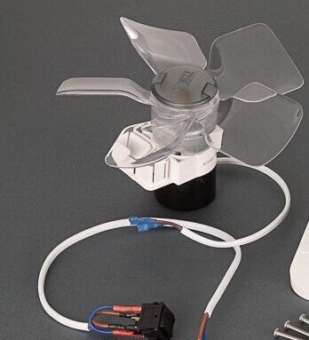 Kit Ventola + Interruttore Oblò Turbo Vent 28 Fiamma Camper