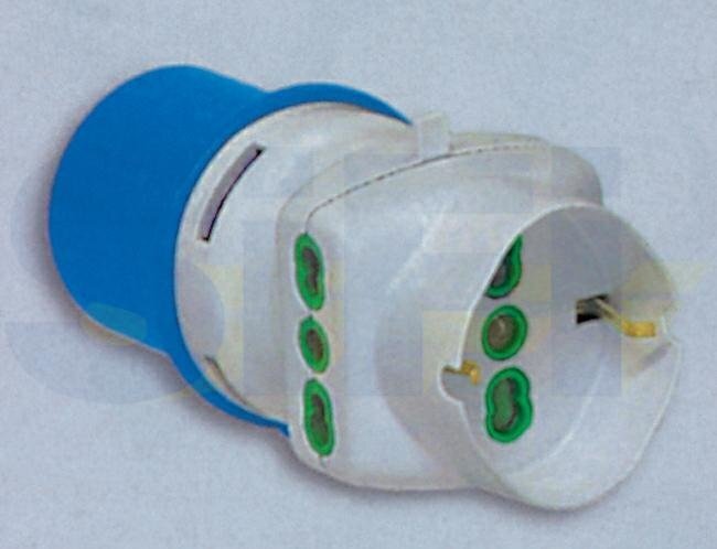 Adattatore Schuko CEE Presa Esterna 250V Camper