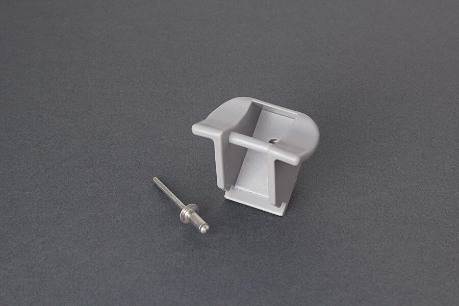 Kit Attacco Grigio Rafter Cassonetto Veranda Tendalino Fiamma F45I-TI F1