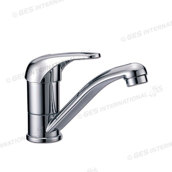 Miscelatore monocomando lavello con canna girevole corta