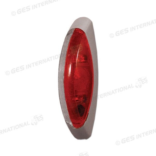 Luce Ingombro Fanale Flexpoint II bifacciale base grigia a lampadina