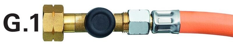 Tubo Gas Truma AP750 Attacco Italia Con Valvola di Sicurezza Bombola Camper